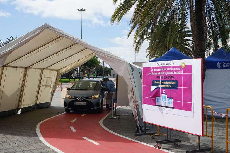 Test para detectar el Covid-19 (Foto TA)